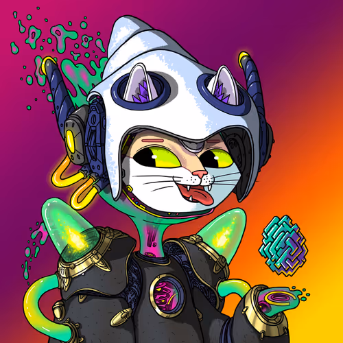 Alien Cat #5014