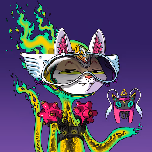 Alien Cat #1558