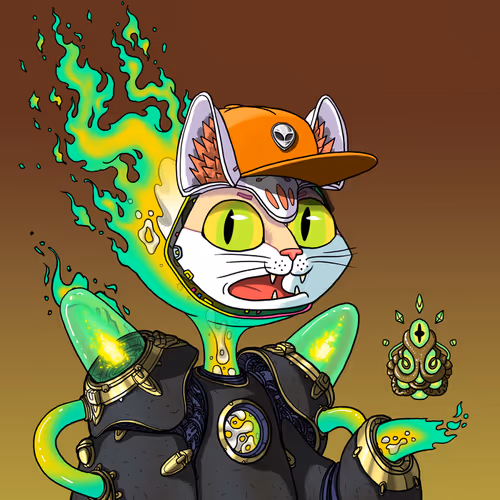 Alien Cat #8642
