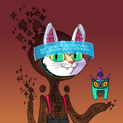 Alien Cat #10105