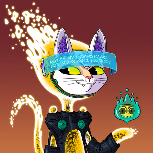 Alien Cat #1254