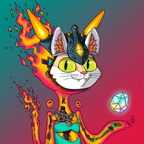 Alien Cat #7955