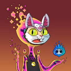 Alien Cat #5548