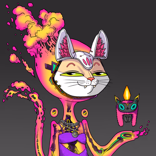 Alien Cat #8917