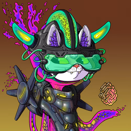 Alien Cat #1299
