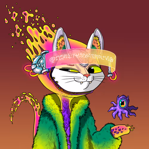 Alien Cat #10146
