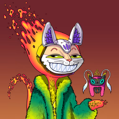 Alien Cat #885