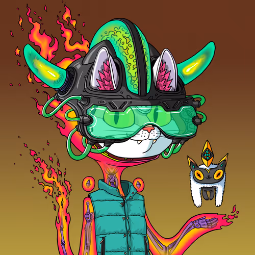 Alien Cat #3592