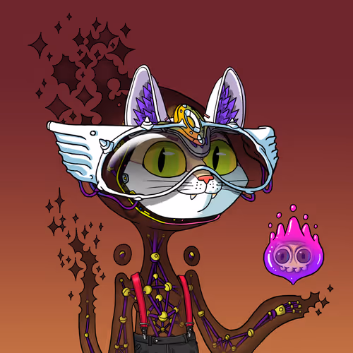 Alien Cat #7372
