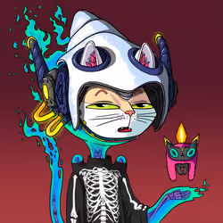 Alien Cat #964