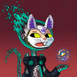 Alien Cat #7571
