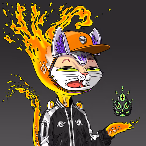 Alien Cat #7612