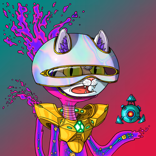 Alien Cat #7923