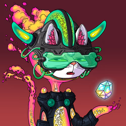 Alien Cat #7162