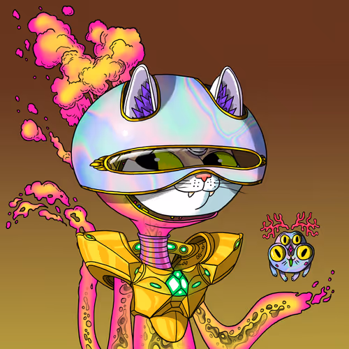 Alien Cat #889