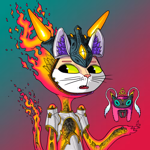 Alien Cat #2449