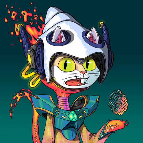 Alien Cat #9933