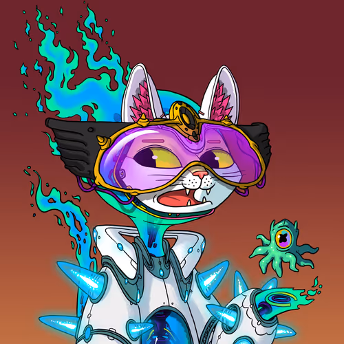 Alien Cat #8358