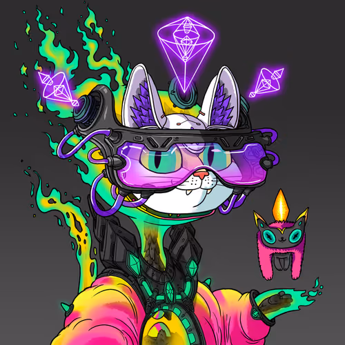Alien Cat #8148
