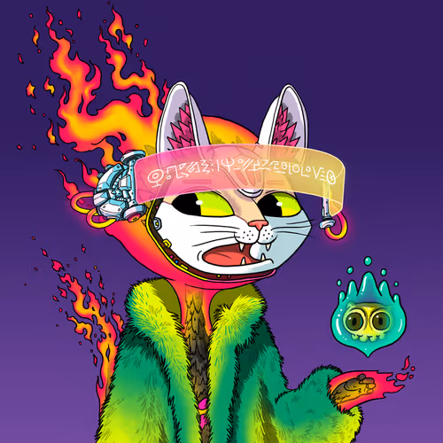 Alien Cat #5539