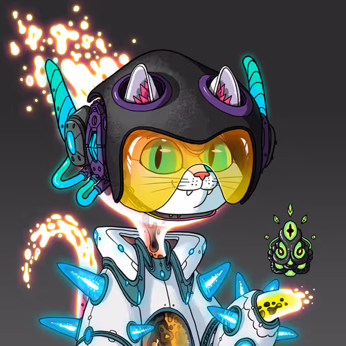 Alien Cat #8130