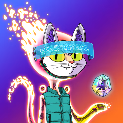 Alien Cat #1474