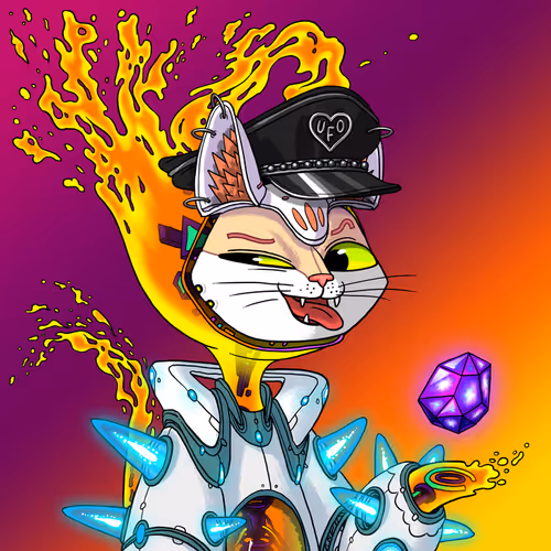 Alien Cat #8892