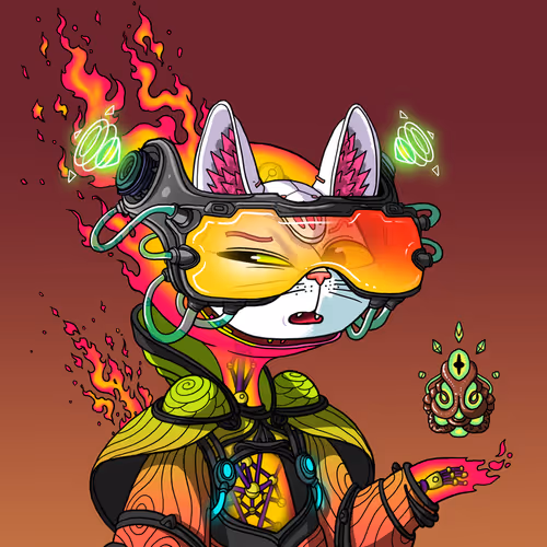 Alien Cat #8934