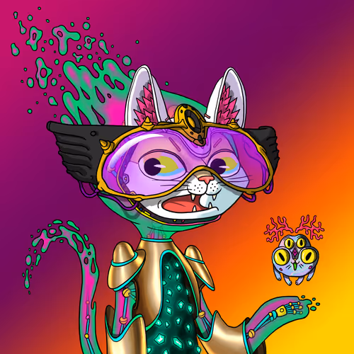 Alien Cat #8974