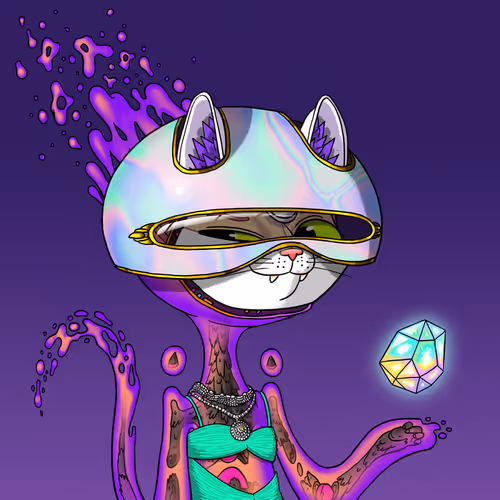 Alien Cat #1036