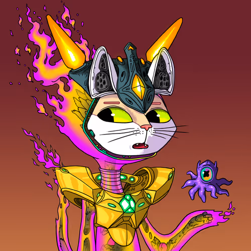 Alien Cat #7918