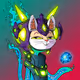 Alien Cat #8978