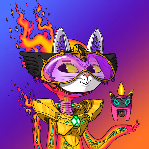 Alien Cat #9764