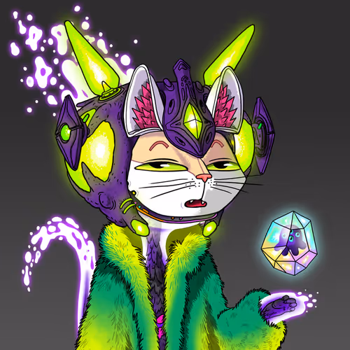 Alien Cat #9542
