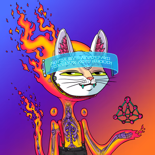 Alien Cat #7956