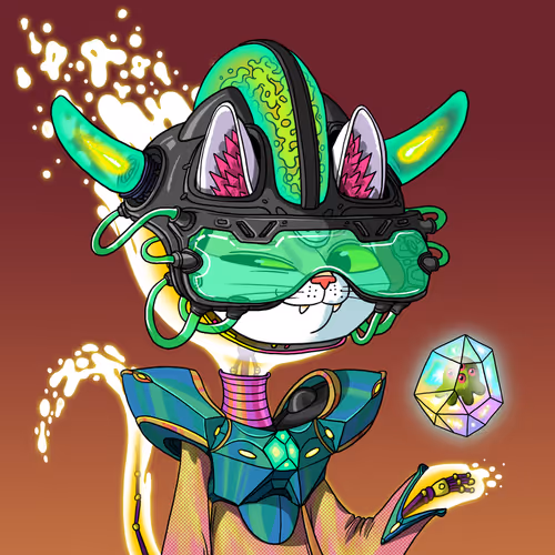 Alien Cat #8719