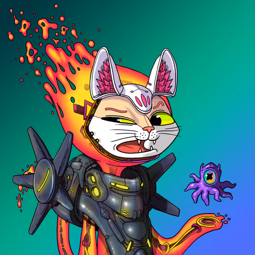 Alien Cat #1568