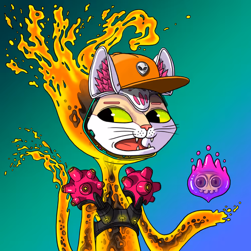 Alien Cat #1256
