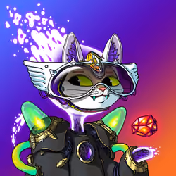 Alien Cat #1465
