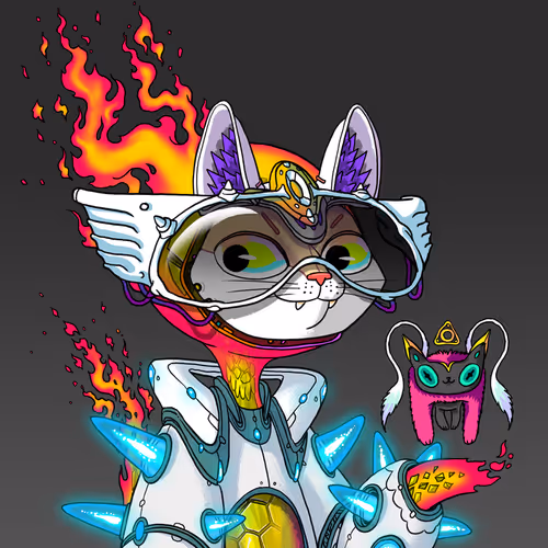 Alien Cat #5619