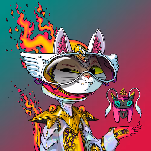 Alien Cat #6151