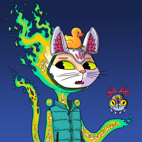 Alien Cat #7111