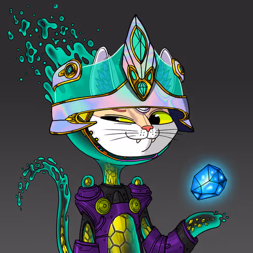 Alien Cat #7629
