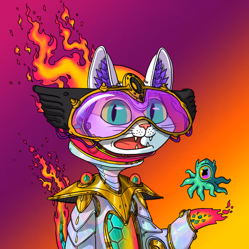 Alien Cat #9651