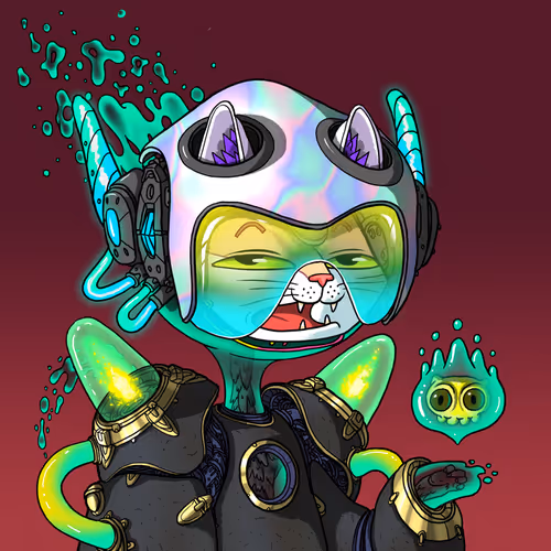 Alien Cat #2128