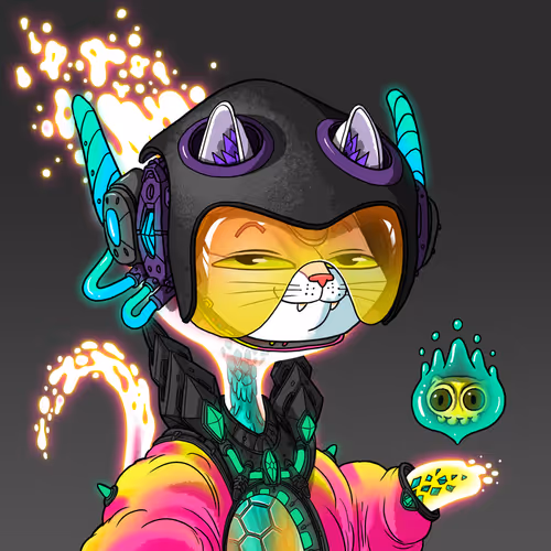 Alien Cat #2757