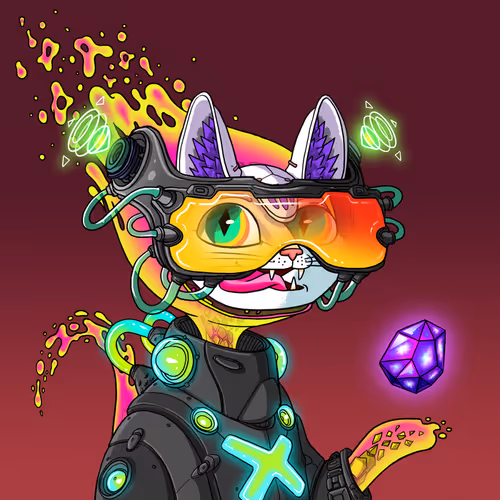 Alien Cat #1078