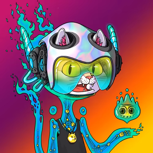 Alien Cat #7169