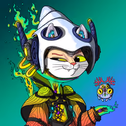 Alien Cat #1230