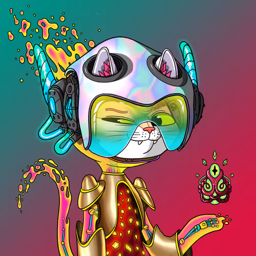 Alien Cat #8058